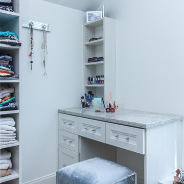 Vanity to match the center island perfectly - in exactly the right size