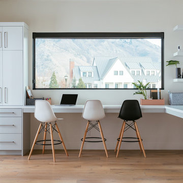 VIvint Smart Home in a Family Work Room