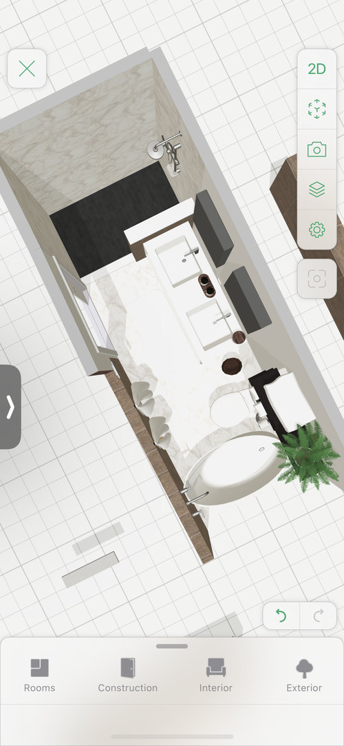 Which way should shower doors swing