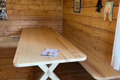 Massivholztisch Esche | XXL | Gartenhaus