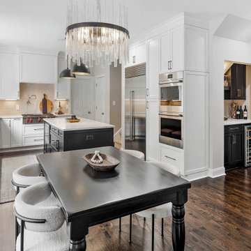 Transitional Kitchen & Bar Remodel Charlotte, NC | Reico