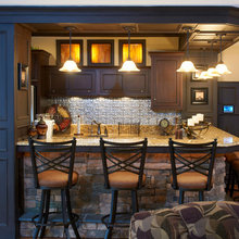 tin backsplash