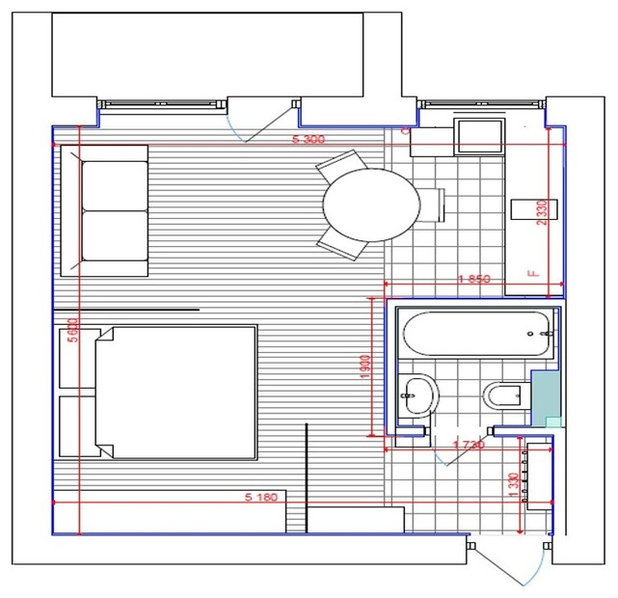 План этажа by Buro Brainstorm