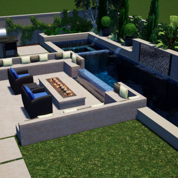 Roshdieh Residence, Newport Coast 3D