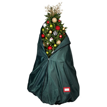 Upright Assembled Christmas Tree Bag With Wheels, 7'-9' Trees