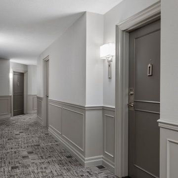 INTERIOR DESIGN OF CONDOMINIUM CORRIDOR 75 YORK MILLS