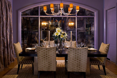 Inspiration for a mid-sized eclectic enclosed dining room remodel in New Orleans
