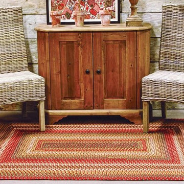 Ultra Durable Sunrose Indoor-Outdoor Braided Rugs