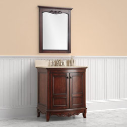Foremost Astria Collection 31" Bathroom Vanity W/Engineered Stone Top ASCVT3123 - Bath Products