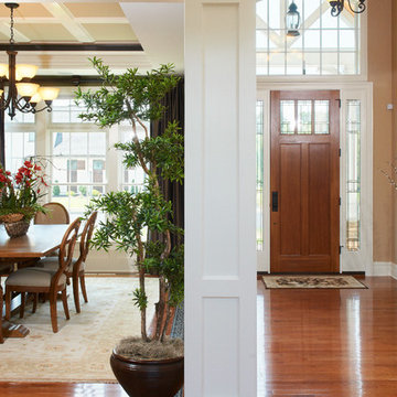 Two-Story Entryway & Dining Area