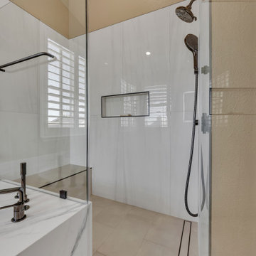 Luxury Hotel–Style Full Bathroom Remodel - OT Bay Builders San Jose