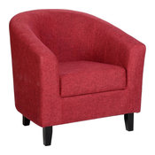 Neo Tub Chair, Red