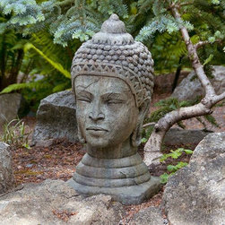 Head of Buddha - Garden Statues And Yard Art
