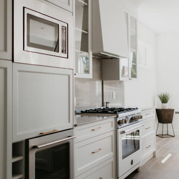 A White Kitchen by Yeg Infill