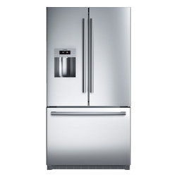 36" Standard Depth French Door Bottom-Freezer - 800 Series - Refrigerators