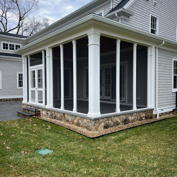 Glass-Enclosed Screened Porch