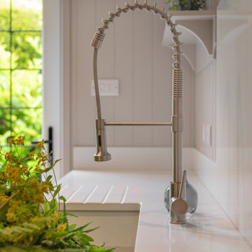 Traditional Shaker, Beaded In-frame Kitchen & Bootility. Lindfield, West Sussex.