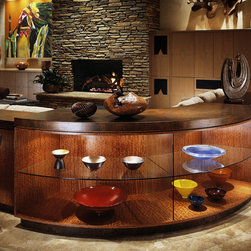 Desert Contemporary - Living Room Console - Side Tables And End Tables