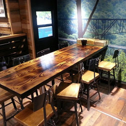 Wild Turkey Mobile Bourbon Bar - Kitchen Islands And Kitchen Carts