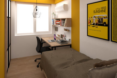 Example of a trendy home design design in Other