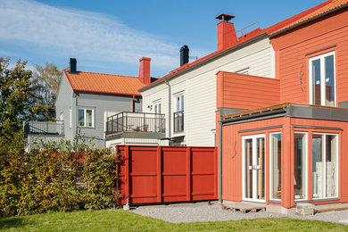 This is an example of a modern exterior in Stockholm.
