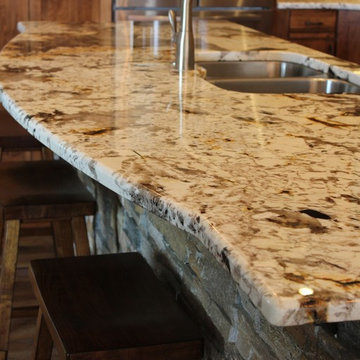 Rustic Finishes Reveal Hidden Storage Solutions