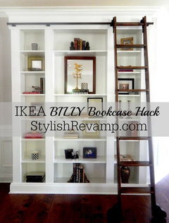 Big ol' bookcase: IKEA Liatorp?