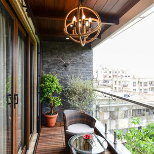 75 Beautiful Balcony With A Roof Extension Pictures Ideas Houzz