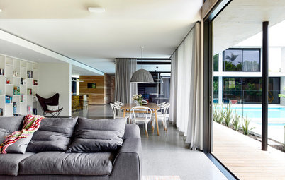 Houzz Tour: A Concrete House With an Easy Flow