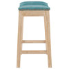 Grover PU Counter Stool in Borneo Teal