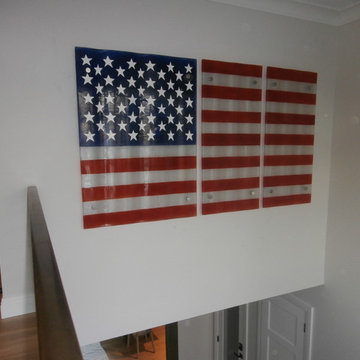 Fusion Glass American Flag