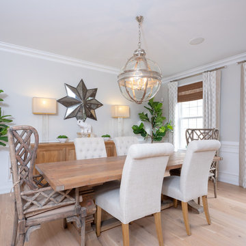 Transitional Farmhouse Kitchen and First Floor Remodel