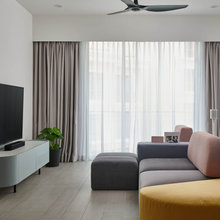 Houzz Tour: This Condo's Colourful Geometry is Child-Friendly