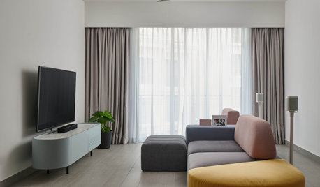 Houzz Tour: This Condo's Colourful Geometry is Child-Friendly