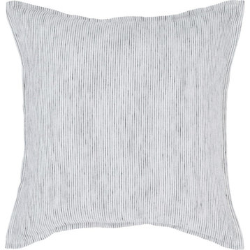 Syden Decorative Pillow, White and Black