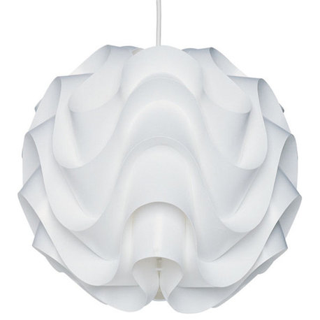 Akari Wave Hanging Pendant Lamp, Medium