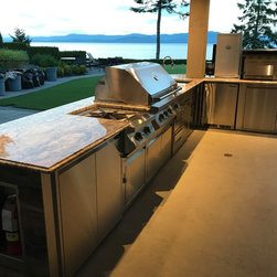 Outdoor Kitchen - Kitchen Countertops