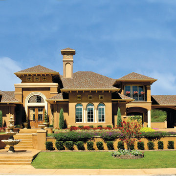 Sater Design Collection's 8046 "La Reina" Home Plan