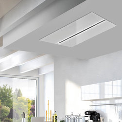 36&Prime; Savona White Ceiling Range Hood - Range Hoods And Vents