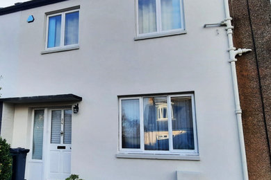 Design ideas for a house exterior in Edinburgh.
