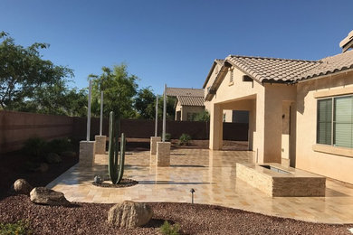 This is an example of a traditional patio in Phoenix.