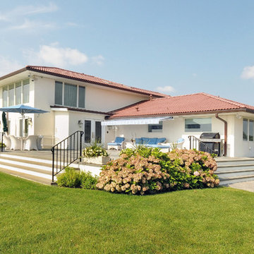 Trimeline Spanish Tile Roof by More Core Construction