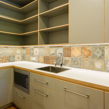 Cedar new build - kitchen