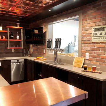 North Ann Arbor Basement Remodel: Home Brewpub