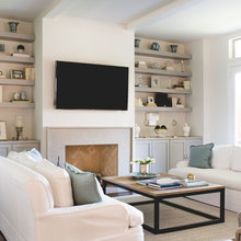 built ins - living room