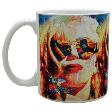 Lady Gaga "Lady Gaga Study 2" Mug Art by Mark Lewis