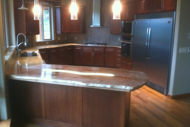 Example of an arts and crafts home design design in Other