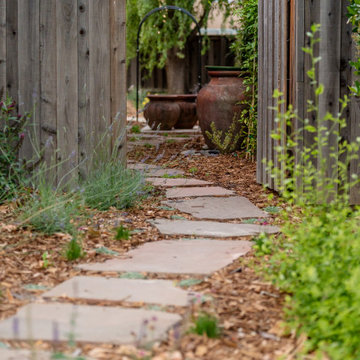 From Utility to Tranquility Side Yard