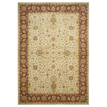 Rug N Carpet - Handwoven Oriental 13' 11" x 20' 4" Oversize Oushak Area Rug
