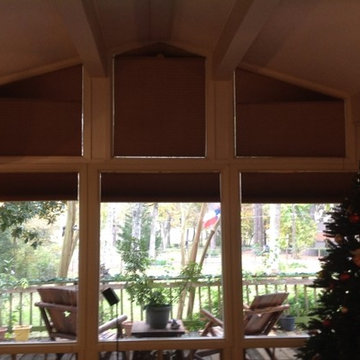 ANGLED AND SPECIALTY SHAPED WINDOW COVERINGS